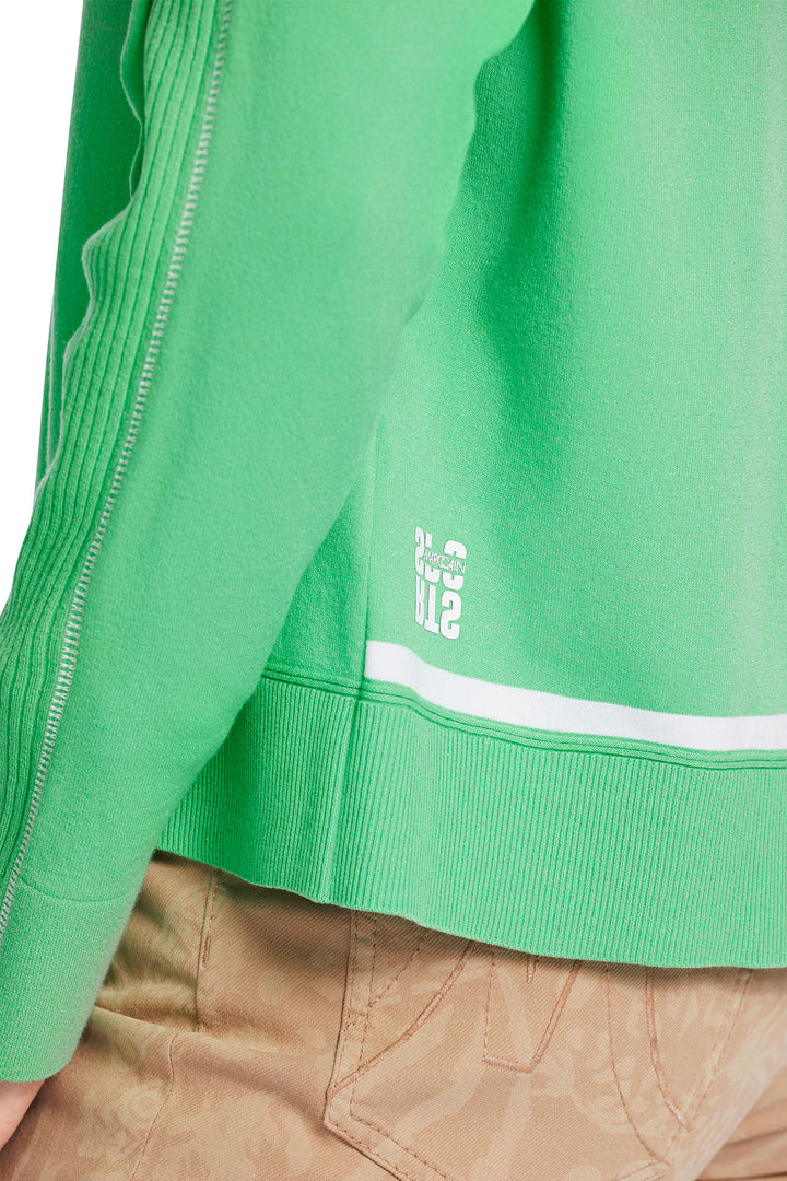 Marc Cain Sports WS 41.05 M09 543 New Neon Green Jumper - Olivia Grace Fashion