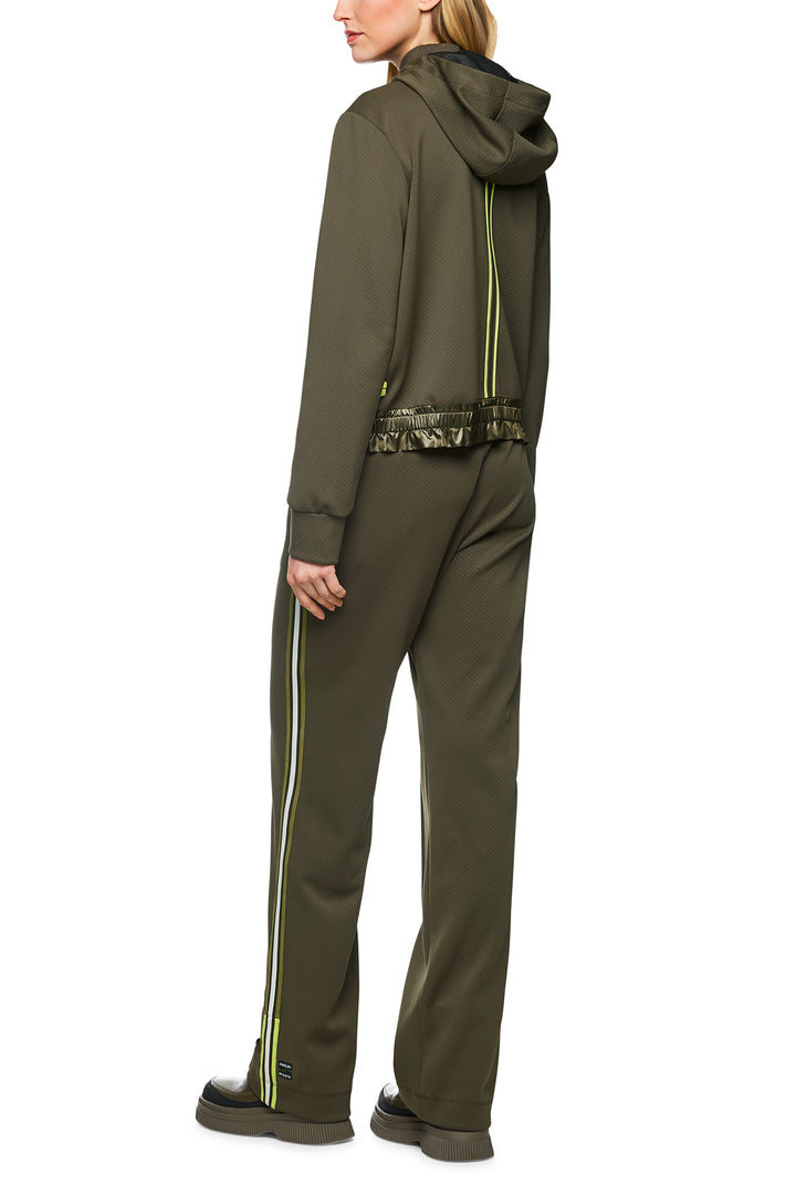 Marc Cain Sports ZS 31.08 J18 Olive Drab Hooded Jacket 595 - Olivia Grace Fashion