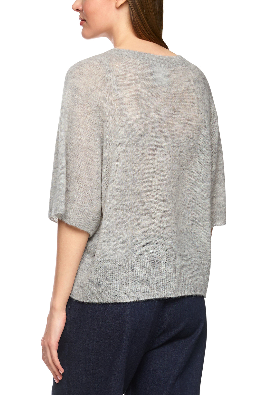 Marc Cain Sports ZS 41.21 M01 Silver Grey Jumper 810 - Olivia Grace Fashion