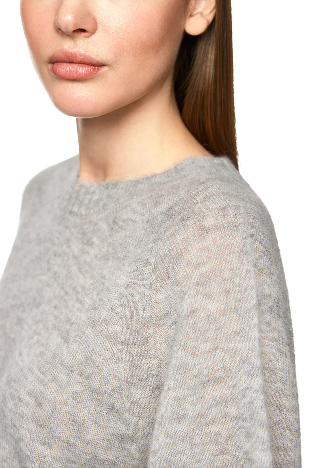 Marc Cain Sports ZS 41.21 M01 Silver Grey Jumper 810 - Olivia Grace Fashion