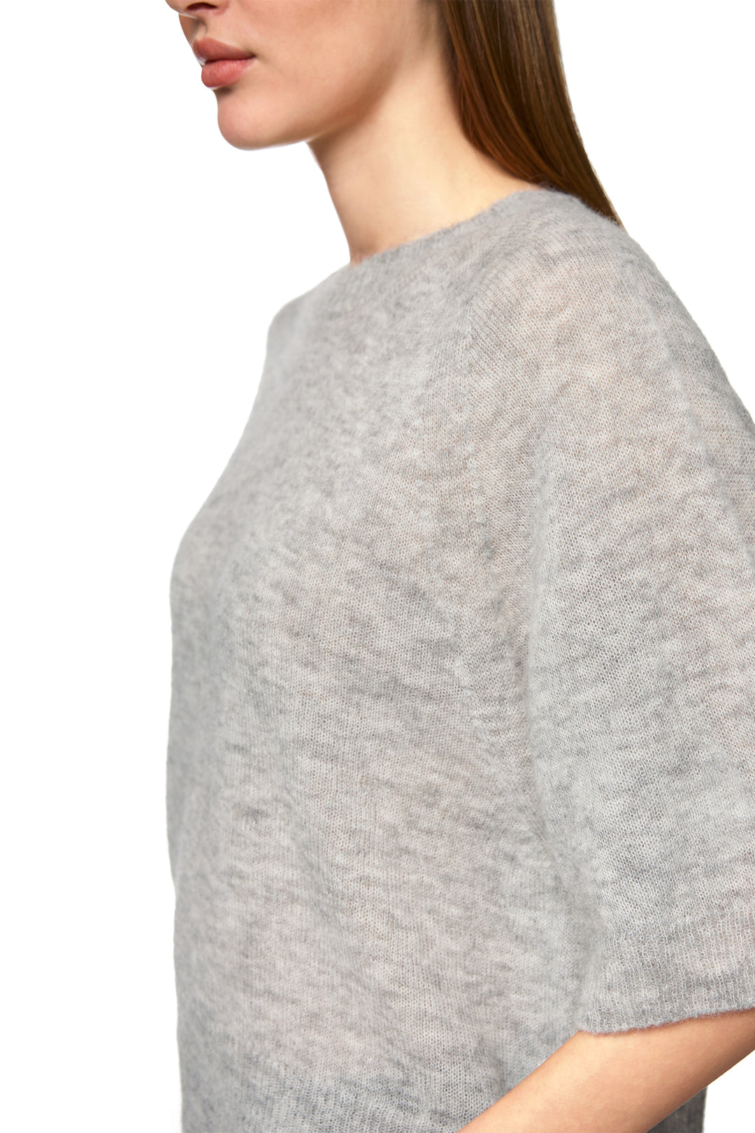 Marc Cain Sports ZS 41.21 M01 Silver Grey Jumper 810 - Olivia Grace Fashion