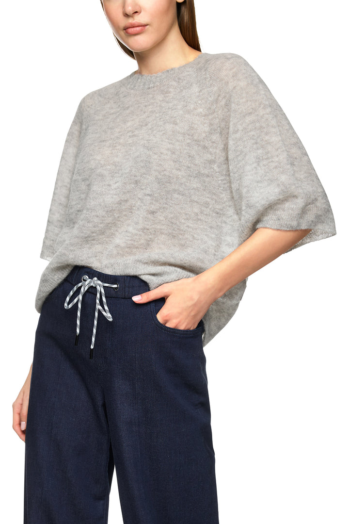 Marc Cain Sports ZS 41.21 M01 Silver Grey Jumper 810 - Olivia Grace Fashion