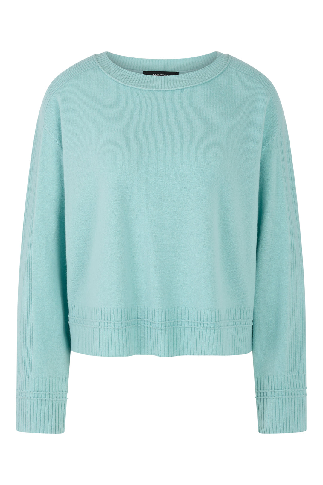 Marc Cain Sports ZS 41.33 M63 Soft Teal Wide Neck Jumper 507