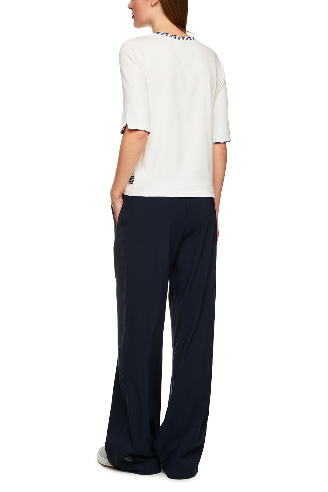 Marc Cain Sports ZS 48.18 J55 Off White Jersey Top 110