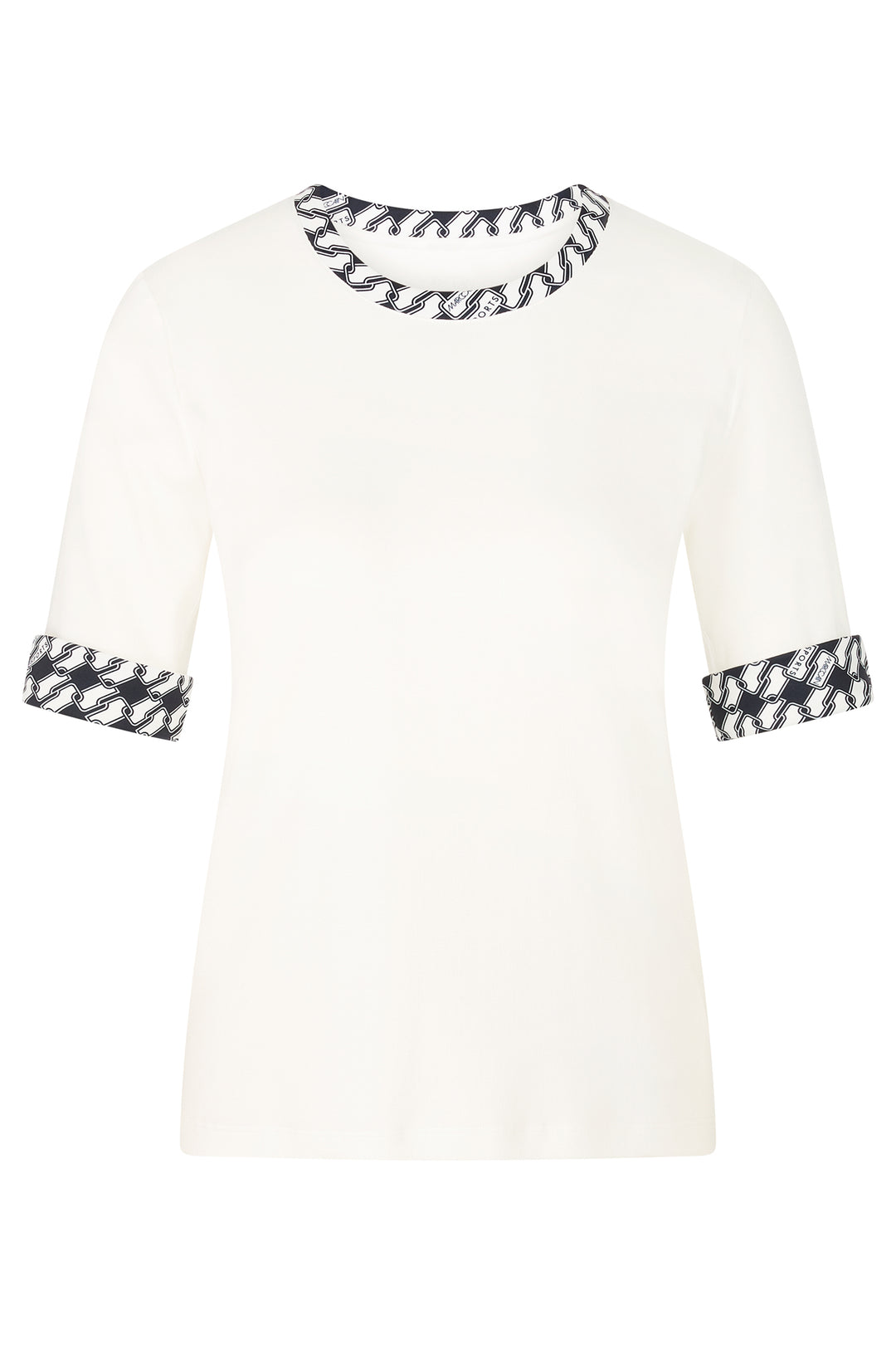 Marc Cain Sports ZS 48.18 J55 Off White Jersey Top 110