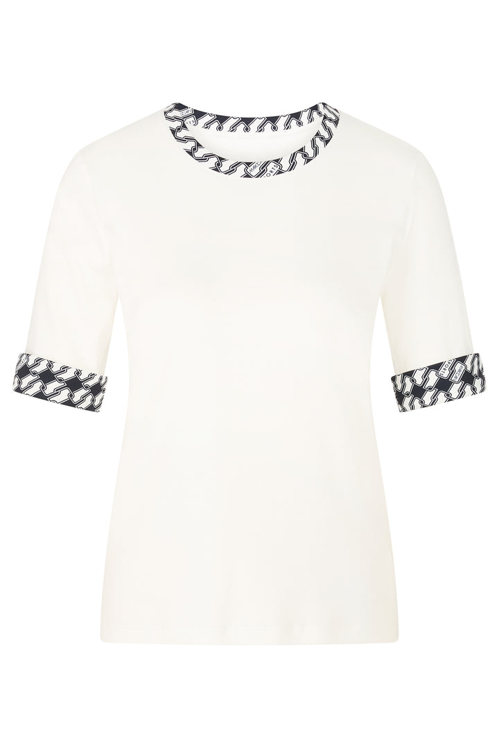 Marc Cain Sports ZS 48.18 J55 Off White Jersey Top 110