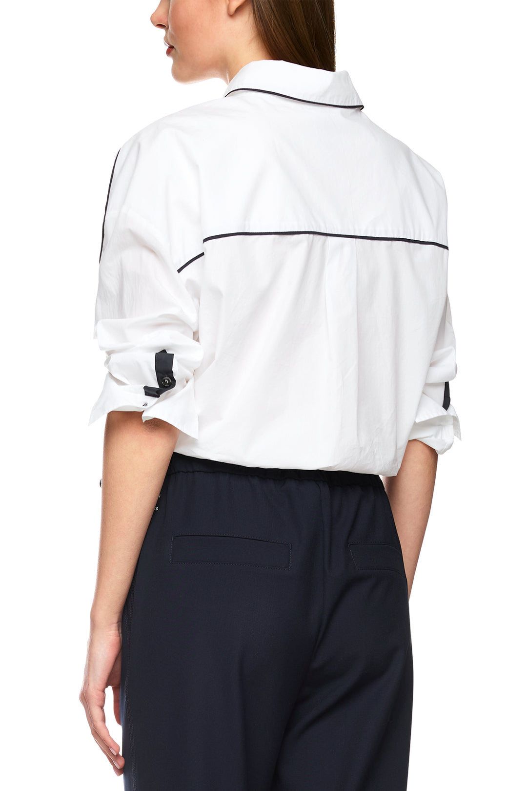 Marc Cain Sports ZS 51.08 W80 White Shirt 100 - Olivia Grace Fashion