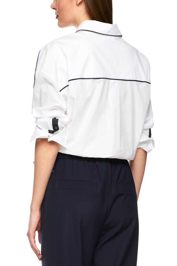 Marc Cain Sports ZS 51.08 W80 White Shirt 100 - Olivia Grace Fashion