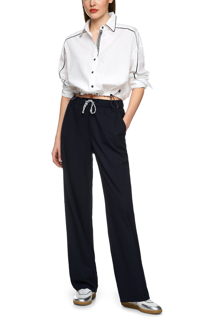 Marc Cain Sports ZS 51.08 W80 White Shirt 100 - Olivia Grace Fashion