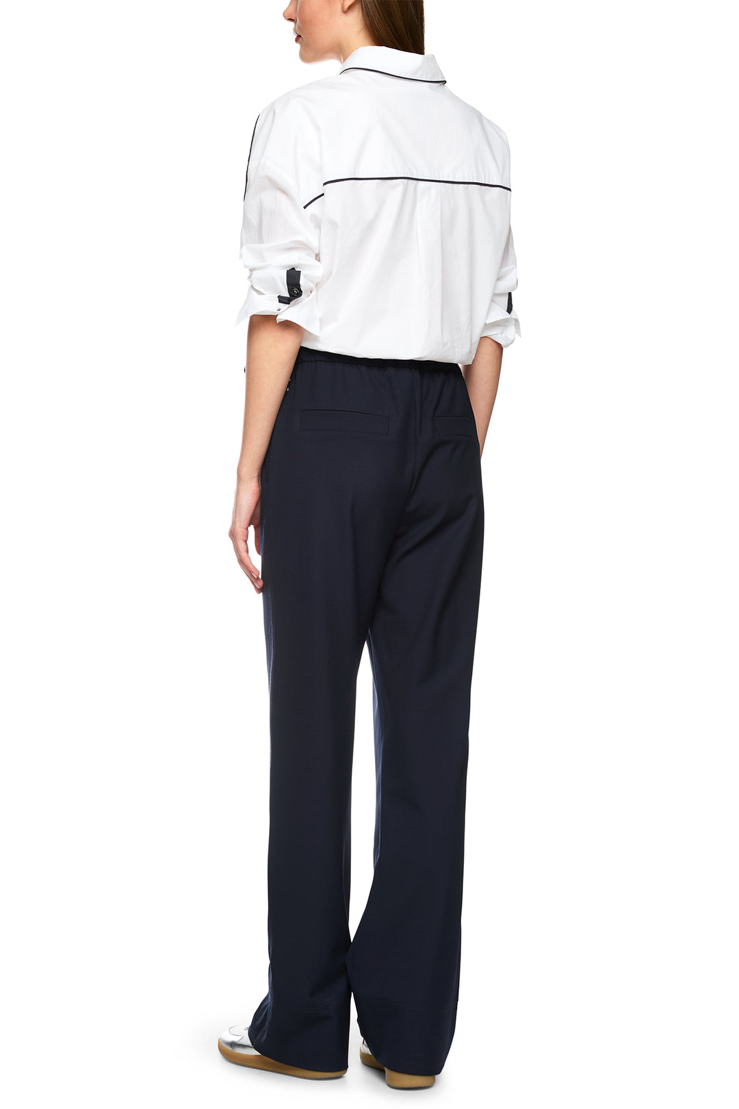 Marc Cain Sports ZS 51.08 W80 White Shirt 100 - Olivia Grace Fashion