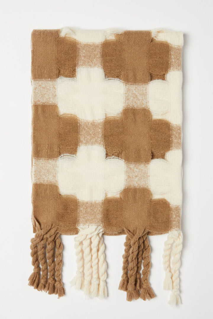 Marella Amiche Brown Scarf 2523546037200 001 - Olivia Grace Fashion