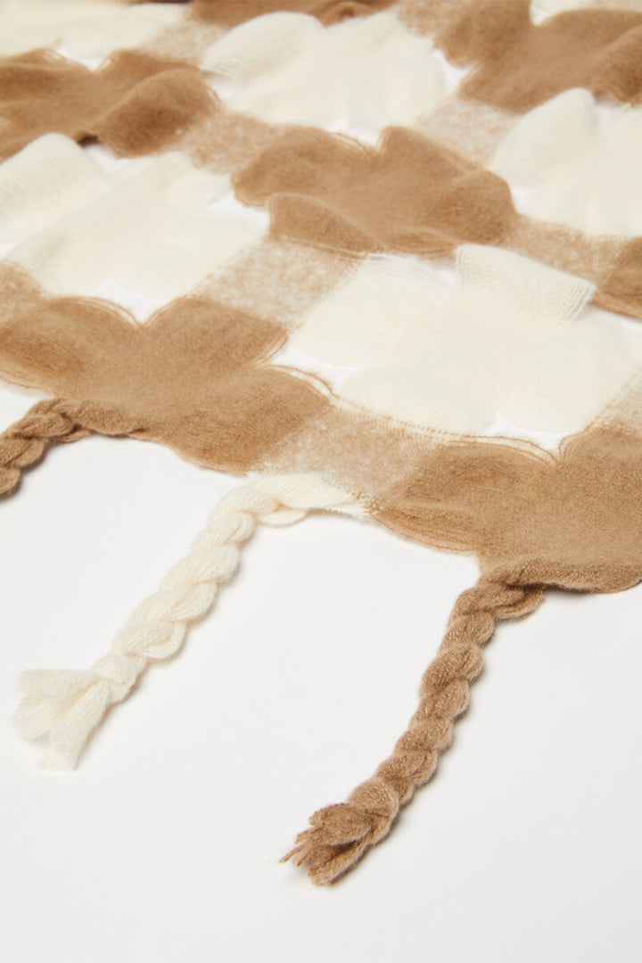 Marella Amiche Brown Scarf 2523546037200 001 - Olivia Grace Fashion