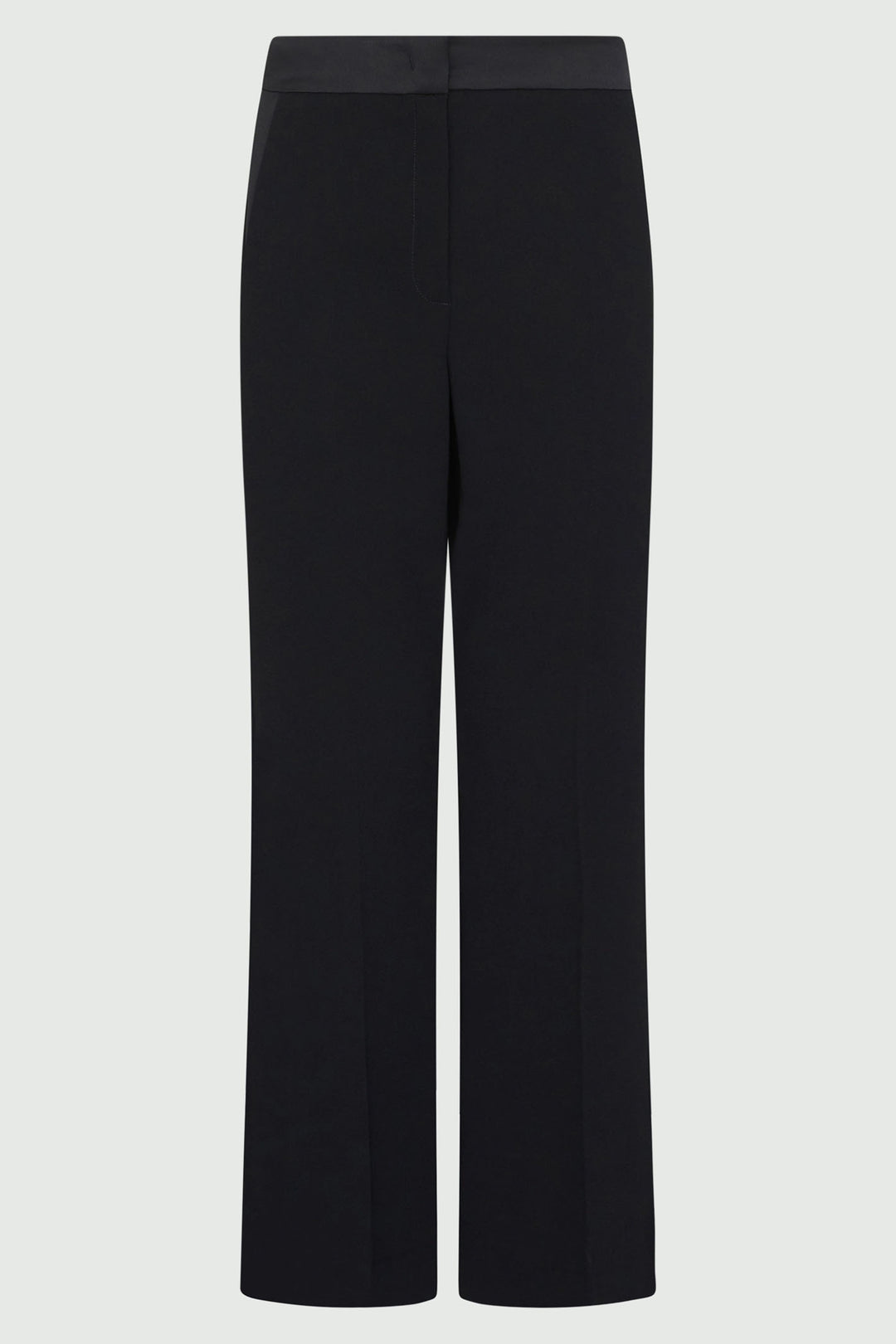 Marella Belair 2413131063200 Black Crepe Kick Flare Trousers - Olivia Grace Fashion
