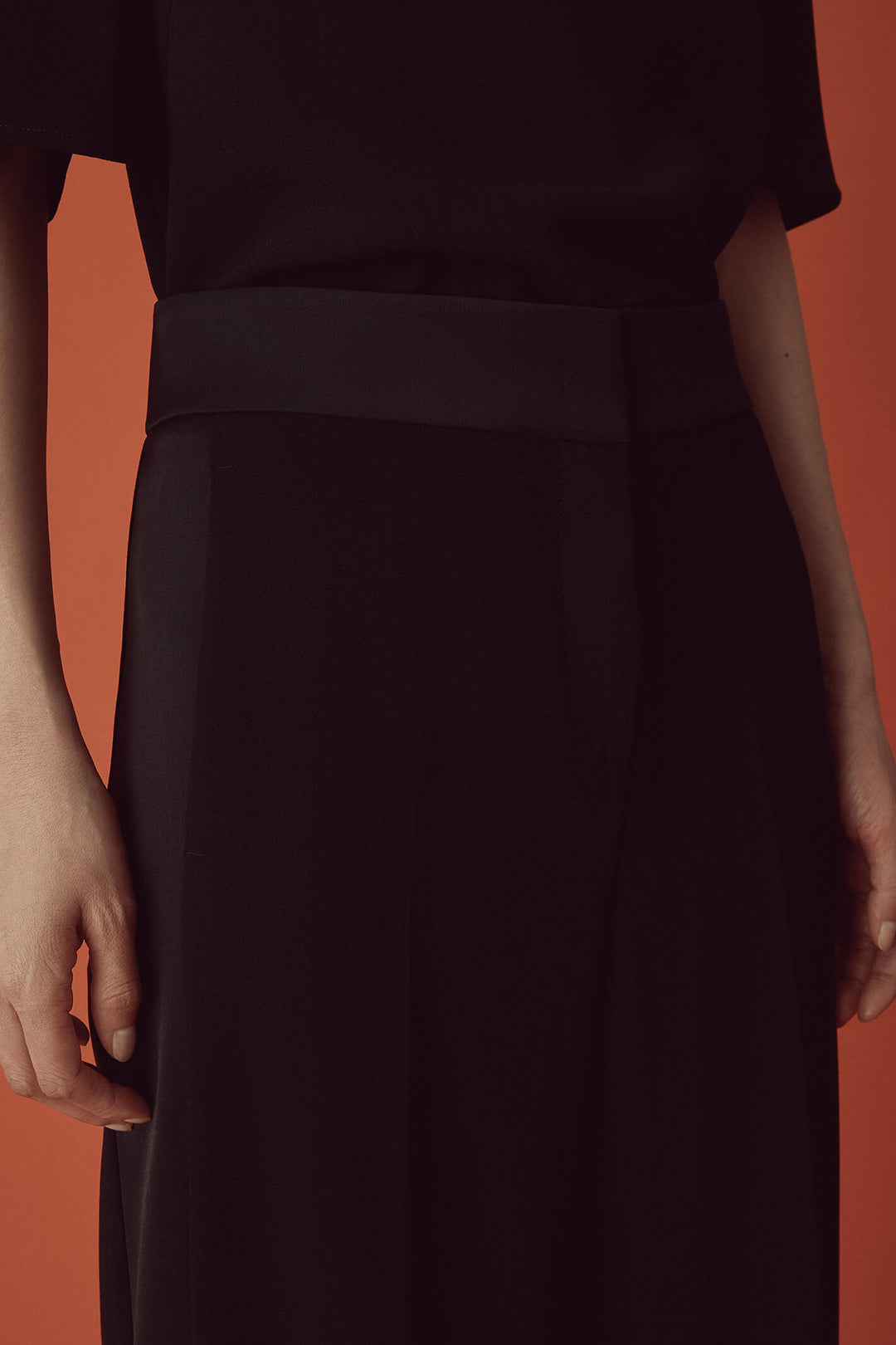 Marella Grace 23313603332 Black Art 365 Cropped Trousers - Olivia Grace Fashion