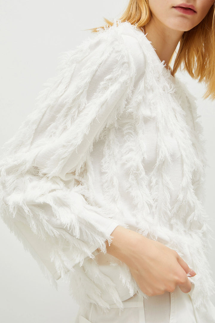 Marella Jumper Dida Optical White 2513361164200 001 - Olivia Grace Fashion