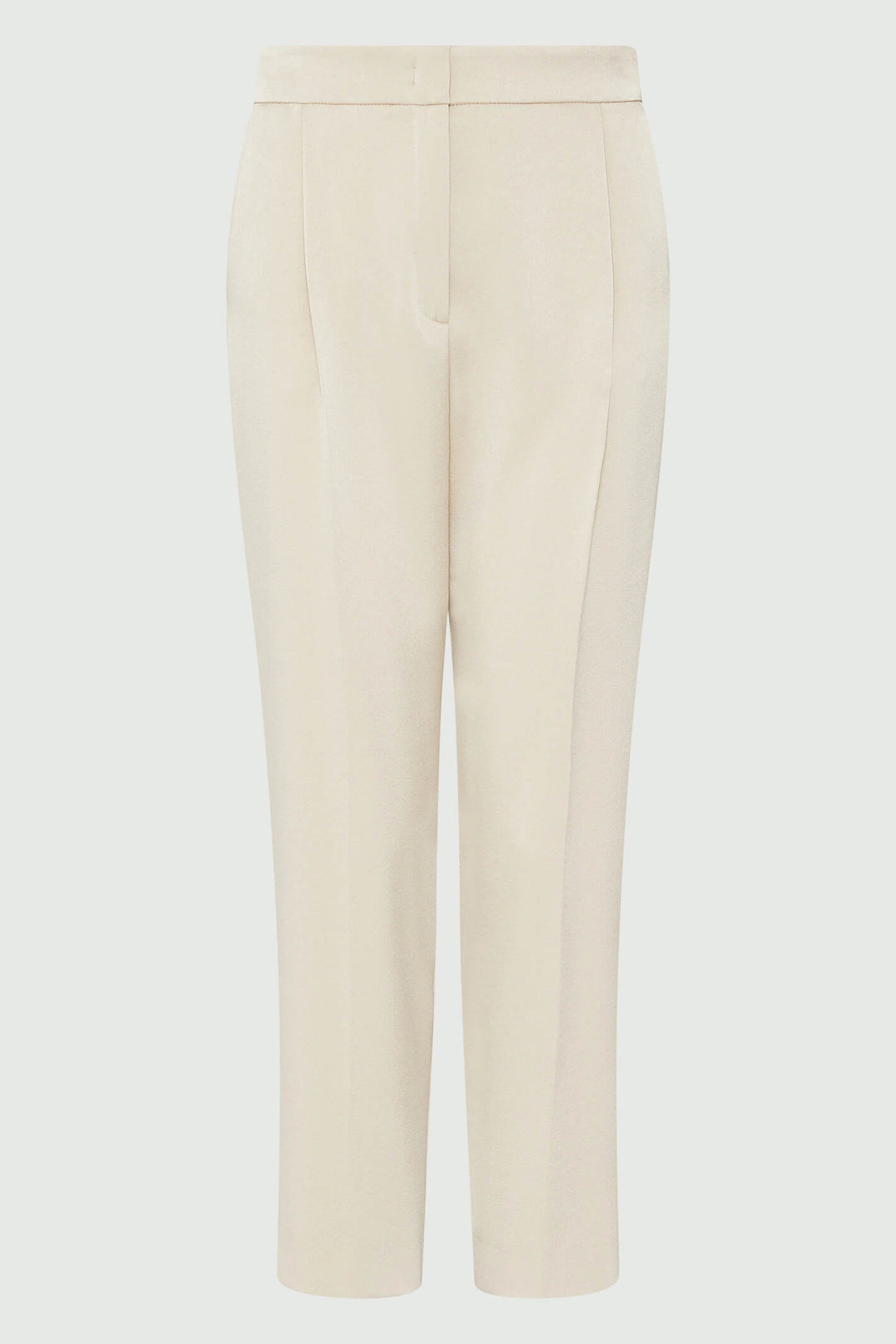 Marella Perla 2331360838200 Natural Beige Satin Trousers - Olivia Grace Fashion