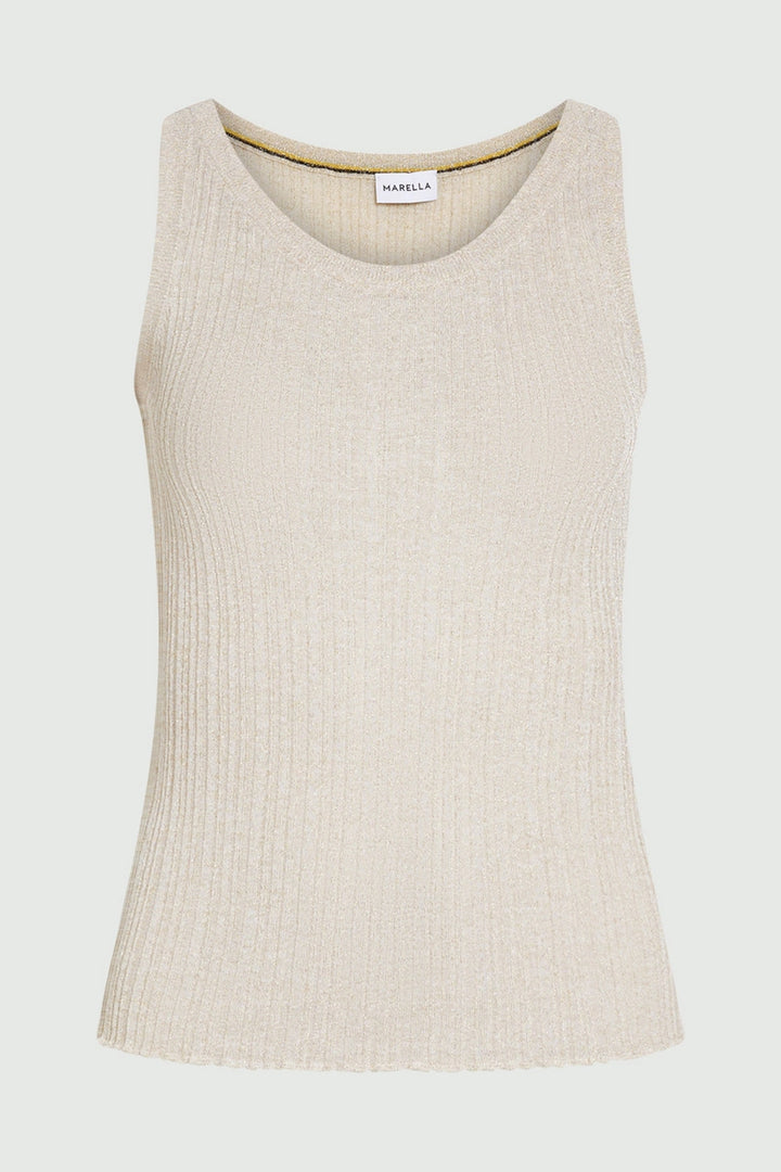 Marella Tiro1 Lurex Vest Top 2513361102200 - Olivia Grace Fashion