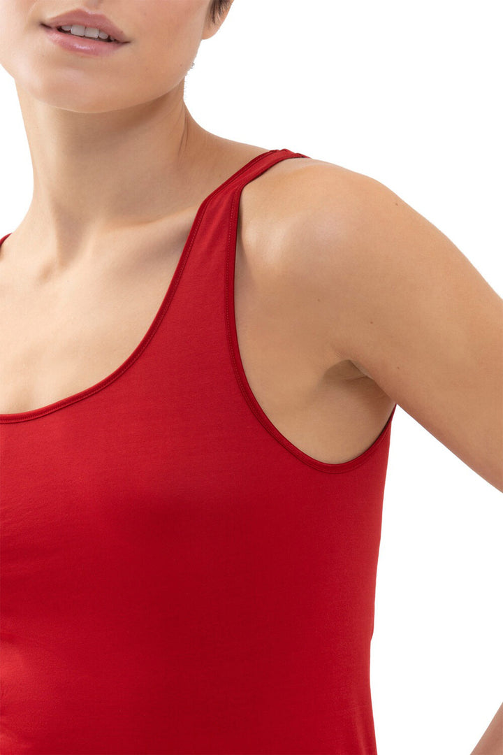 Mey 55204 Red Vest Top Colour 410 - Olivia Grace Fashion