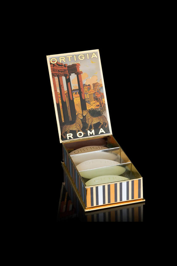 Ortigia Sicilia City Box Roma Soap - Olivia Grace Fashion