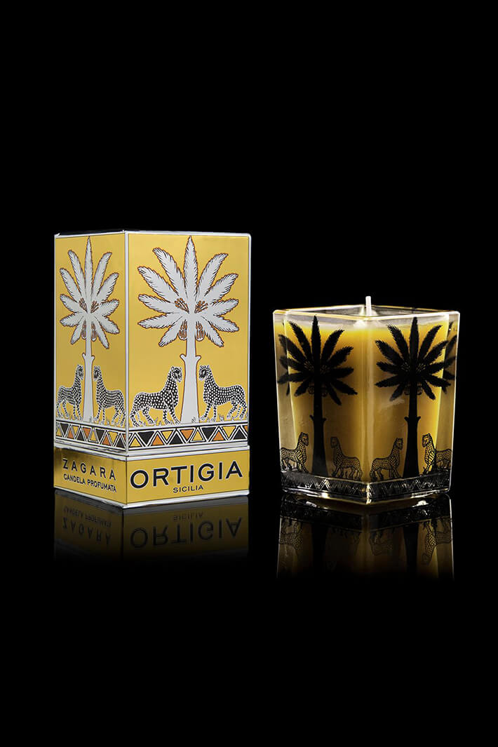 Ortigia Sicilia Zagara Square Candle - Olivia Grace Fashion