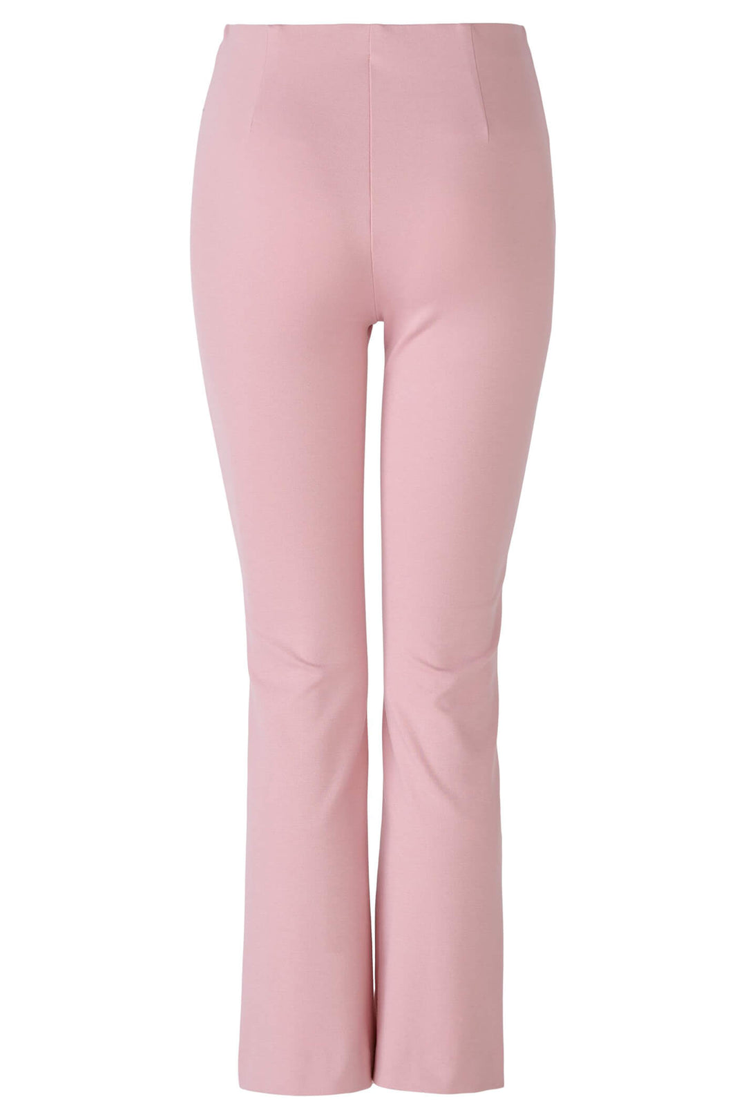 Oui 85724 Rose Pink Pull-On Cropped Trousers - Olivia Grace Fashion