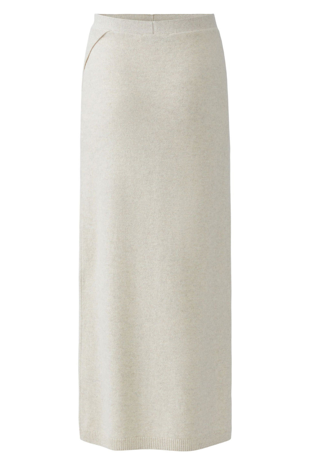 Beige skirt on a white background