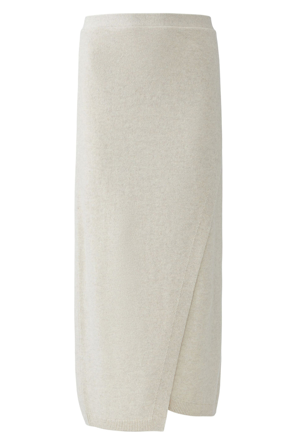 Beige skirt on a white background