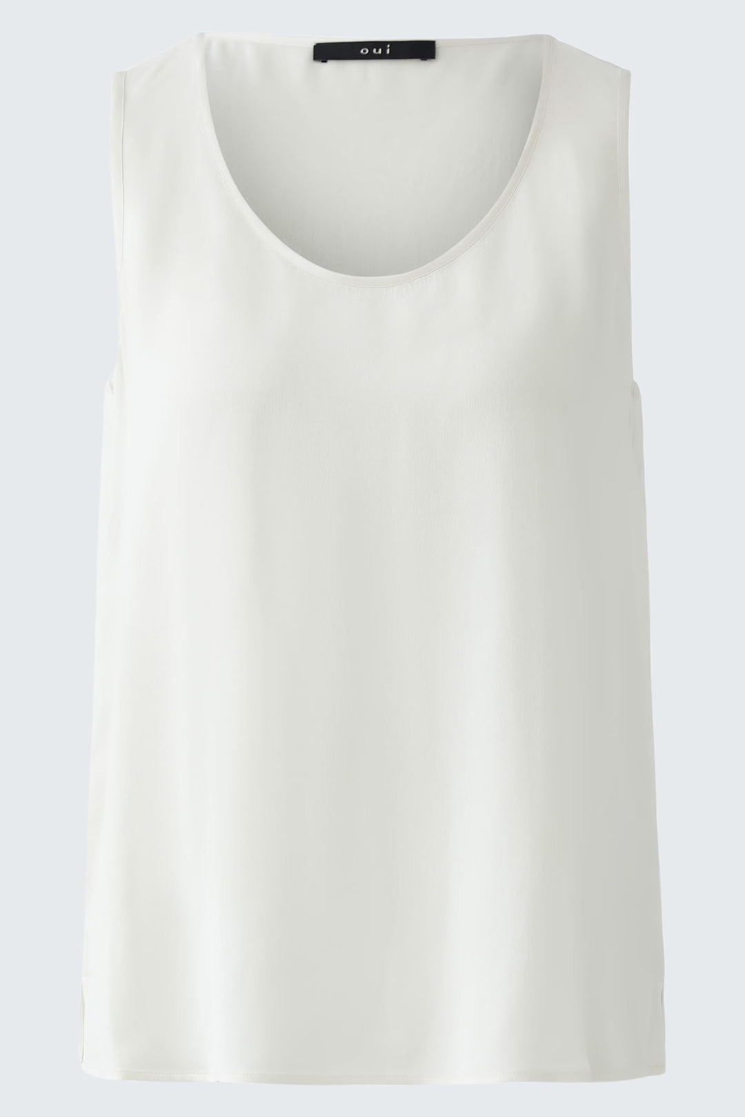 Oui 91987 Gardenia Off White Sleeveless Top 1018