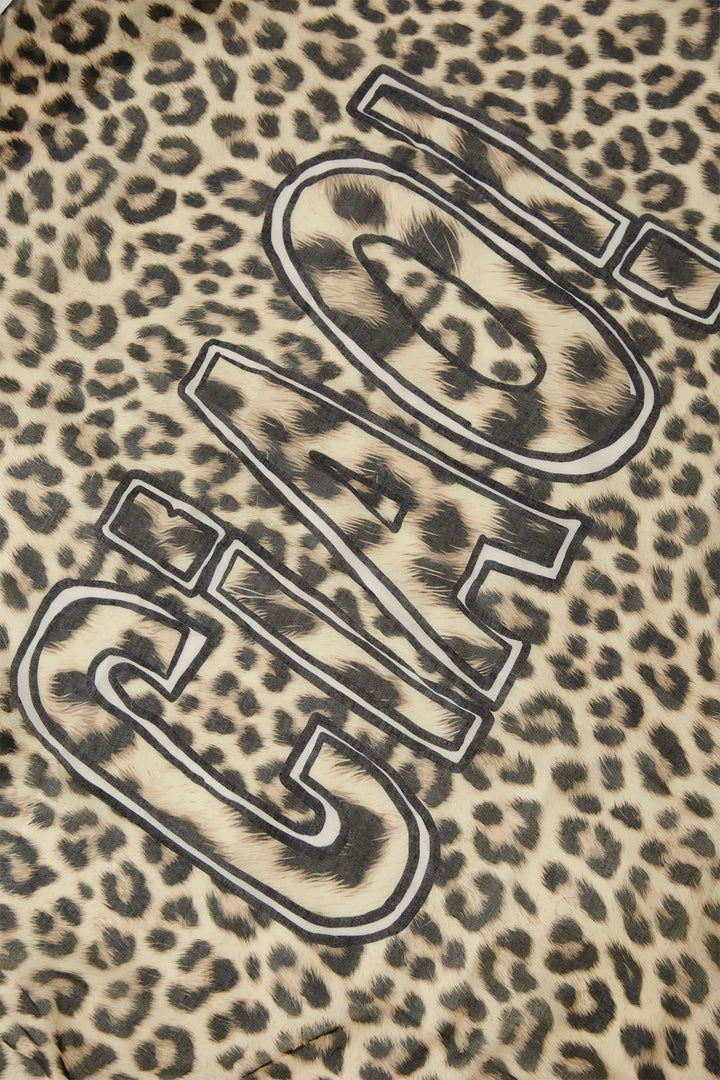 Oui 91996 Animal Print Ciao Motif Scarf - Olivia Grace Fashion