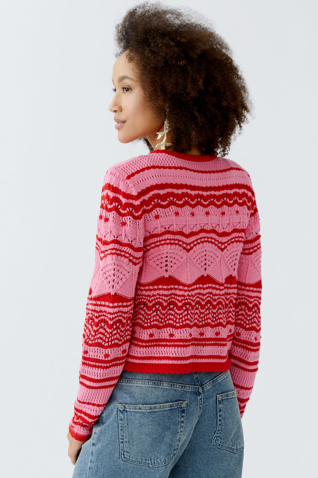 Oui Cardigan 93585 Pink Rose 0333 - Olivia Grace Fashion