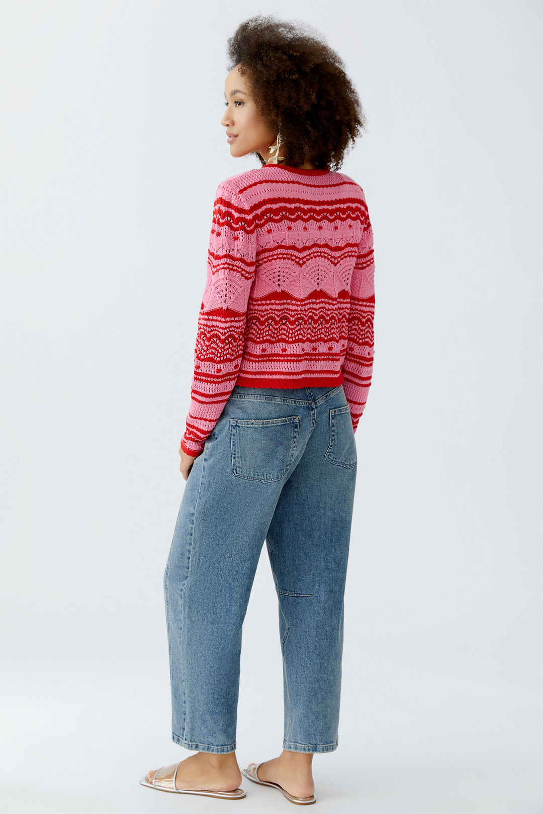 Oui Cardigan 93585 Pink Rose 0333 - Olivia Grace Fashion