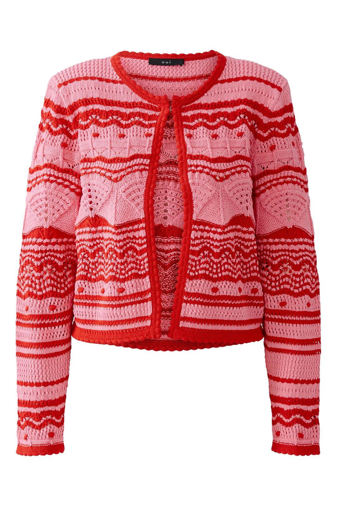 Oui Cardigan 93585 Pink Rose 0333 - Olivia Grace Fashion