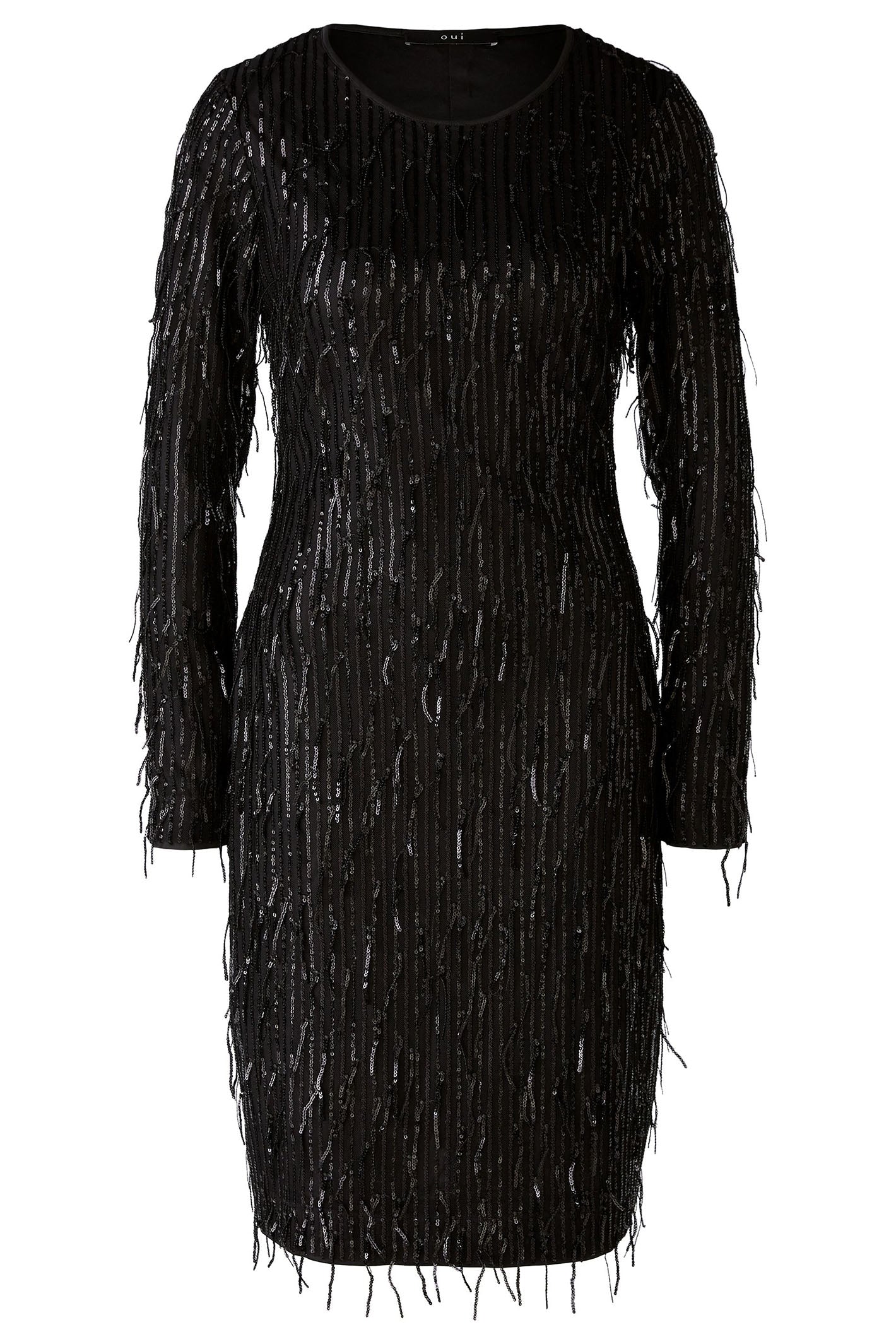 sachin and babi light blue dress Womens Black Sequin Mini Dress | Style with Shark Boots | Miss Moda Luxe main image 0