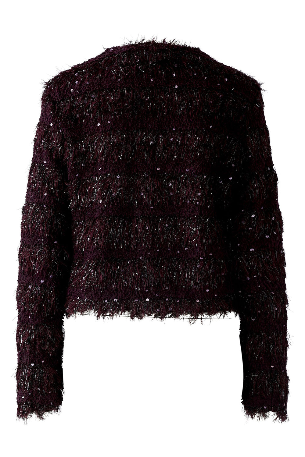 Oui Jacket 95696 Bramble Berry Red 3912 - Olivia Grace Fashion