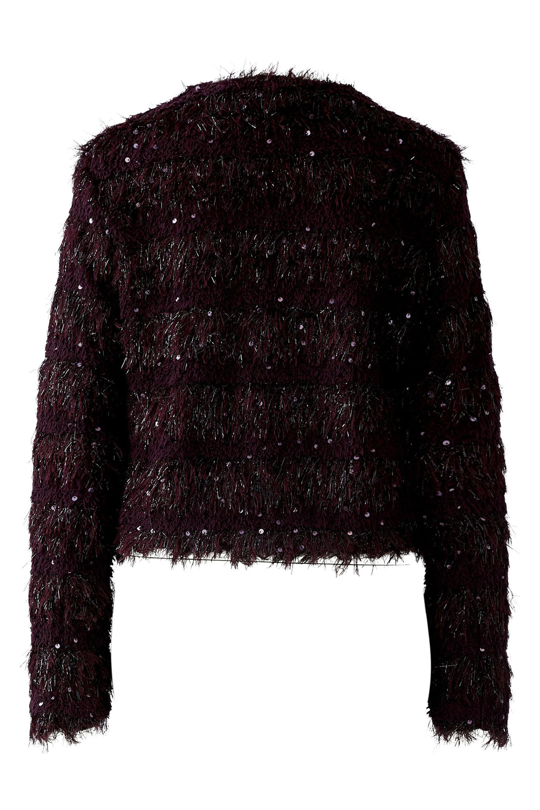 Oui Jacket 95696 Bramble Berry Red 3912 - Olivia Grace Fashion