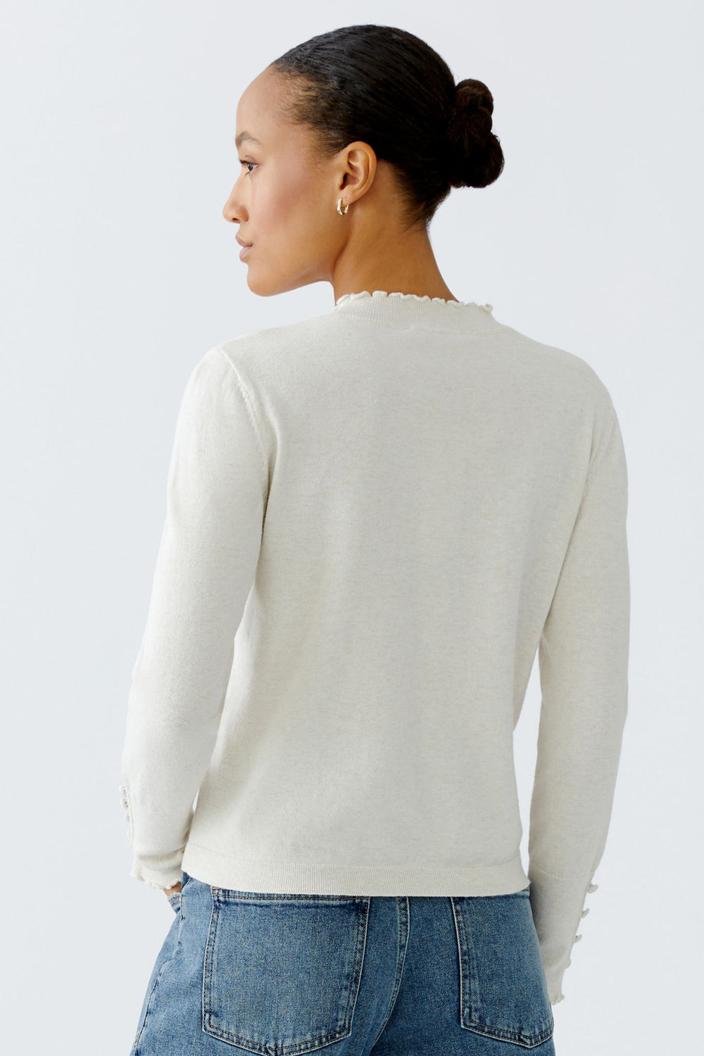 Oui Jumper 94277 Off White 1021 - Olivia Grace Fashion