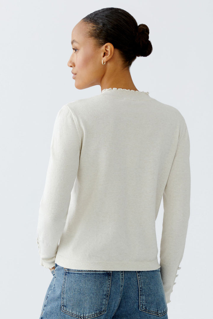 Oui Jumper 94277 Off White 1021 - Olivia Grace Fashion