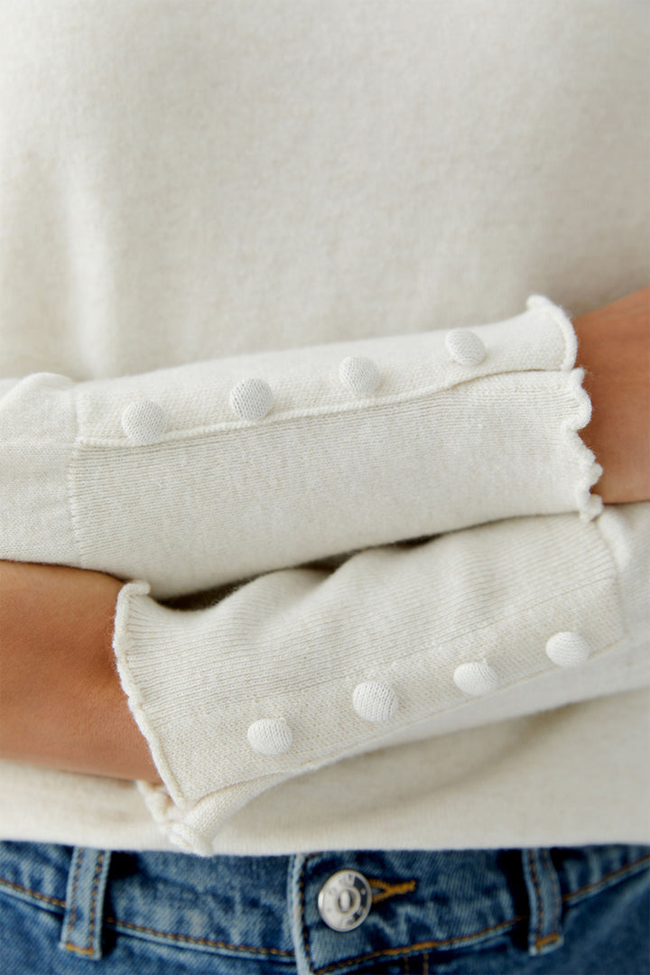 Oui Jumper 94277 Off White 1021 - Olivia Grace Fashion