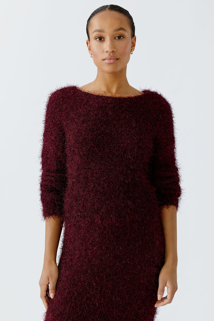 Oui Jumper 94604 Bramble Berry 3912 - Olivia Grace Fashion