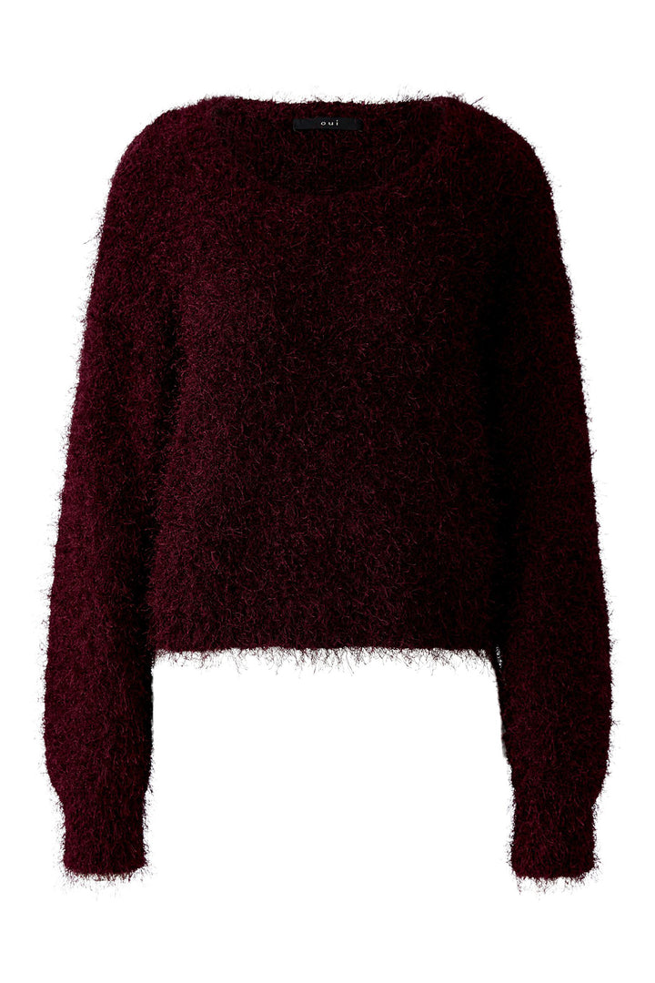 Oui Jumper 94604 Bramble Berry 3912 - Olivia Grace Fashion