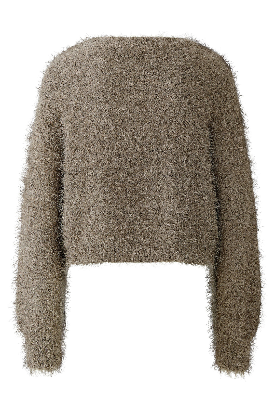 Oui Jumper 94604 Smokey Taupe 8151 - Olivia Grace Fashion