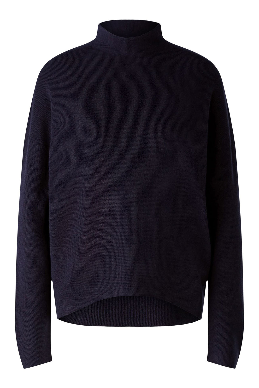 Oui Jumper Navy Blue Roll Neck 91546-5742 - Olivia Grace Fashion