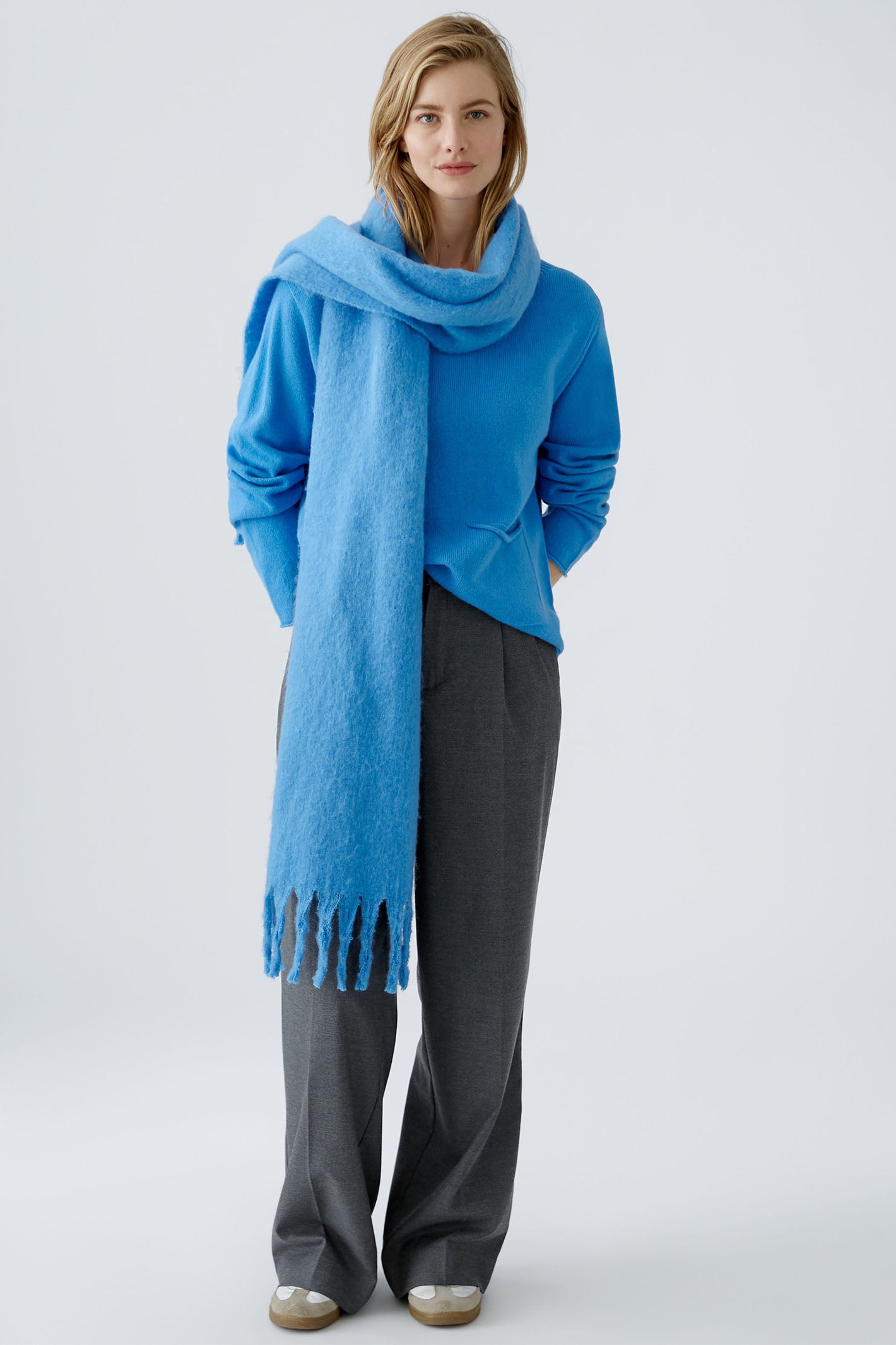 oui-scarf-cornflower-blue-