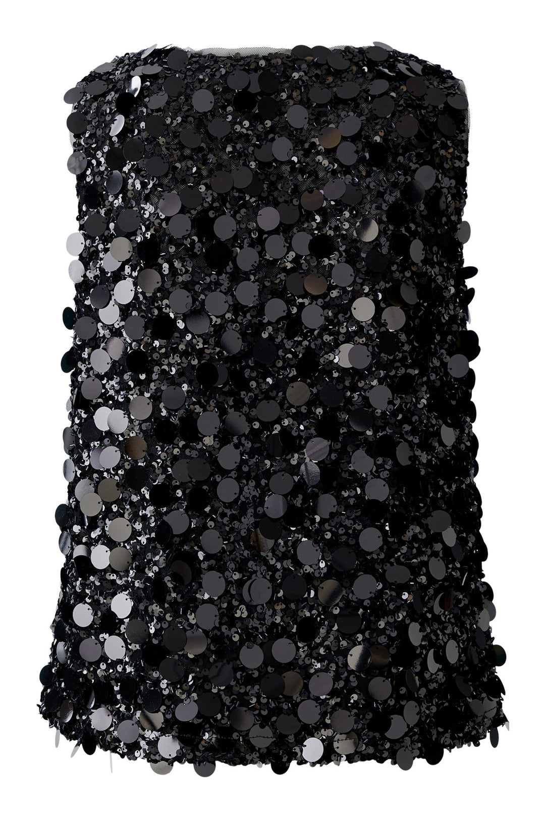 Oui Sequin Top 95123 Black Sleeveless 9990 - Olivia Grace Fashion
