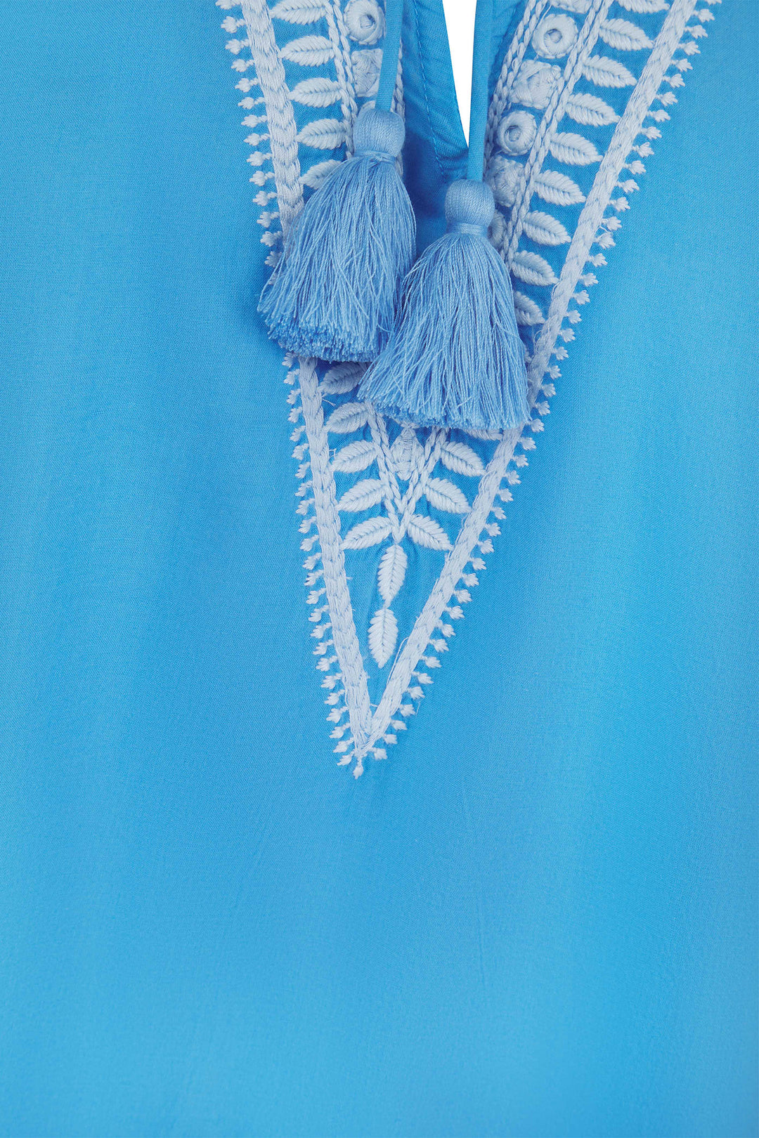 Pranella Blouse August Cornflower Blue - Olivia Grace Fashion