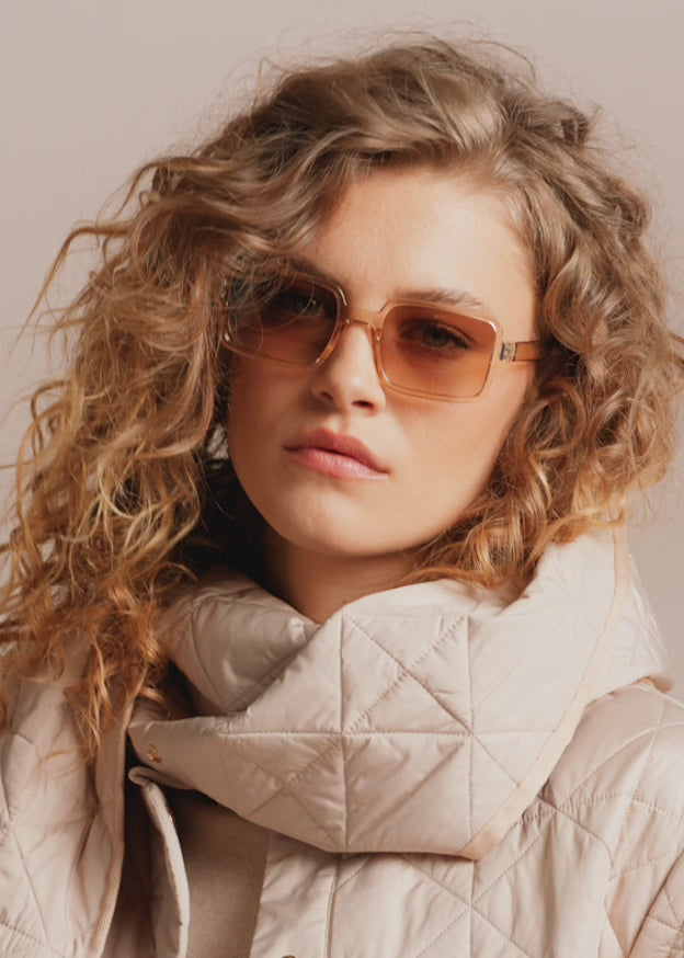Riani Quilted Outdoor Jacket Seed Beige 532030-4385 - Olivia Grace Fashion