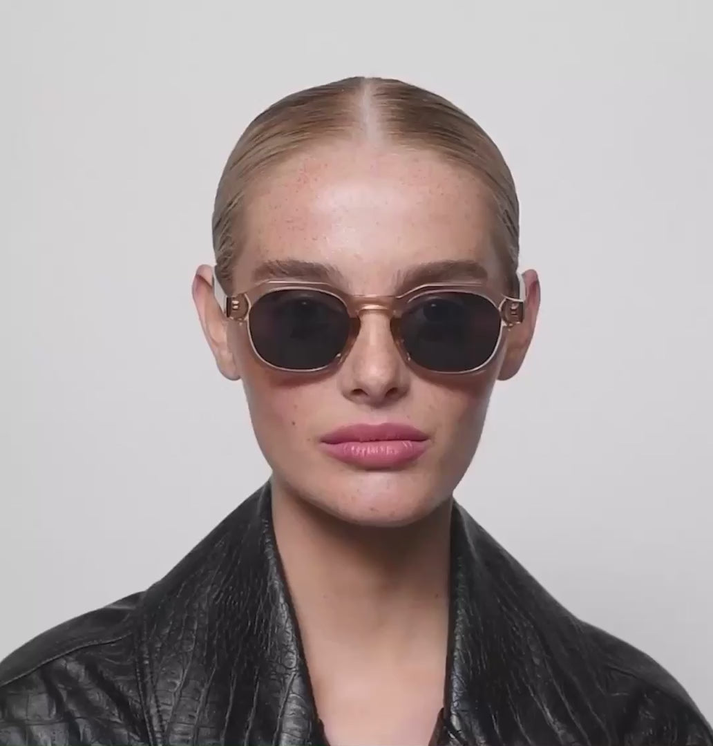 A.Kjaerbede Zan KL2318 Champagne Sunglasses - Olivia Grace Fashion