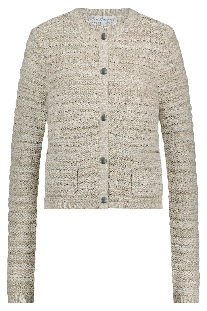 Red Button Danelle Cardigan Melange Pebble Stone SRB4489 - Olivia Grace Fashion
