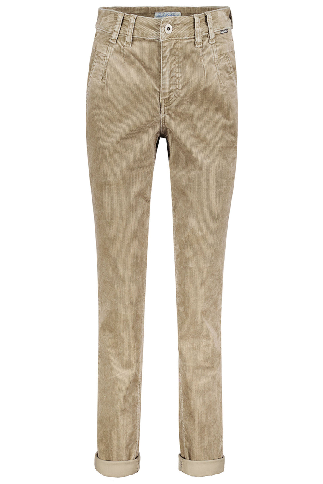 Red Button Giselle Corduroy Trousers Light Taupe SRB4372 - Olivia Grace Fashion