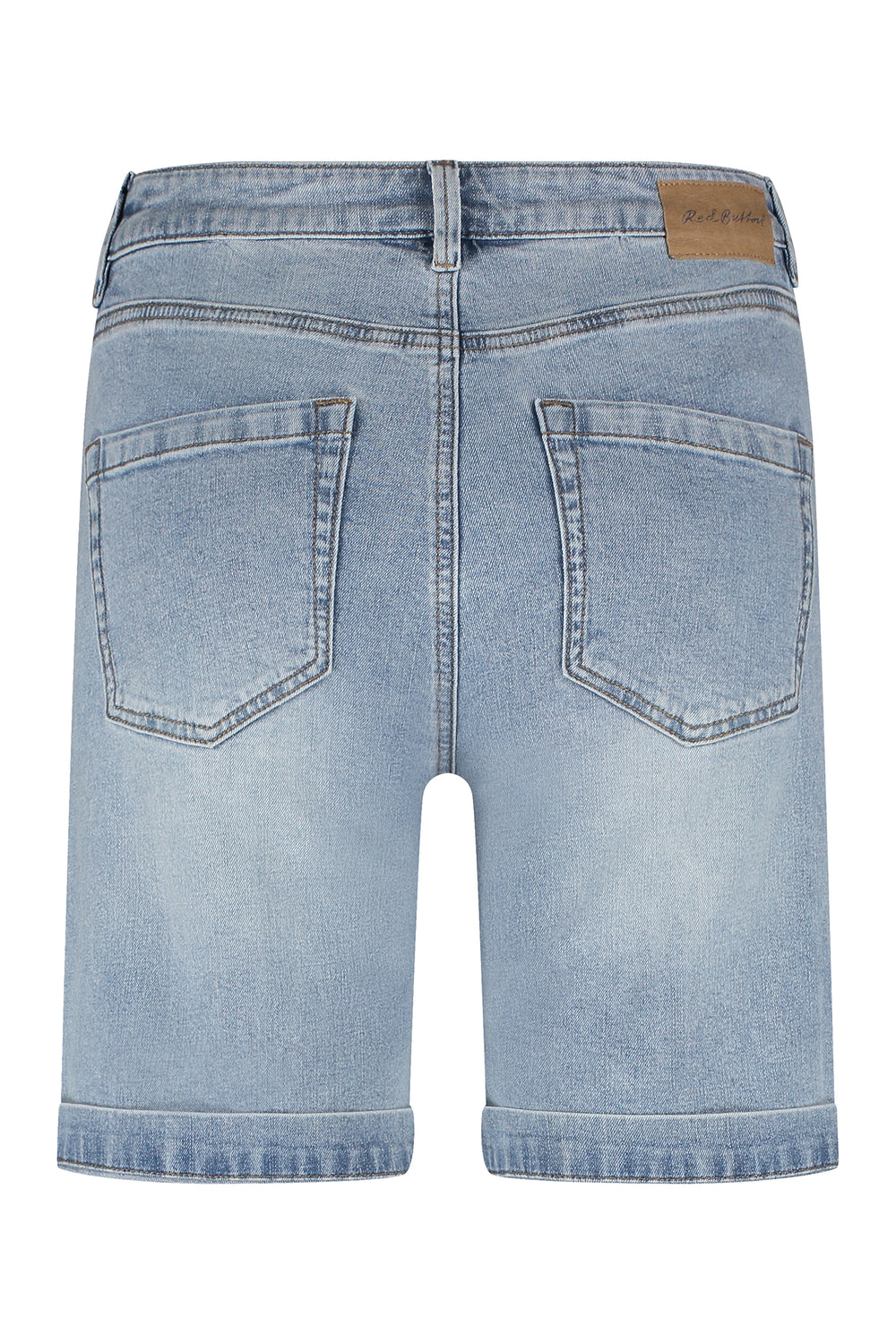 Red Button Sienna Short Side Embroidery SRB4473 - Olivia Grace Fashion